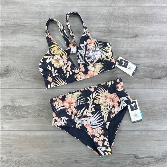 ☀️RIP CURL☀️ PARADISE CALLING MIRAGE TOP PARADISE CALLING MIRAGE BIKINI - Picture 2 of 15